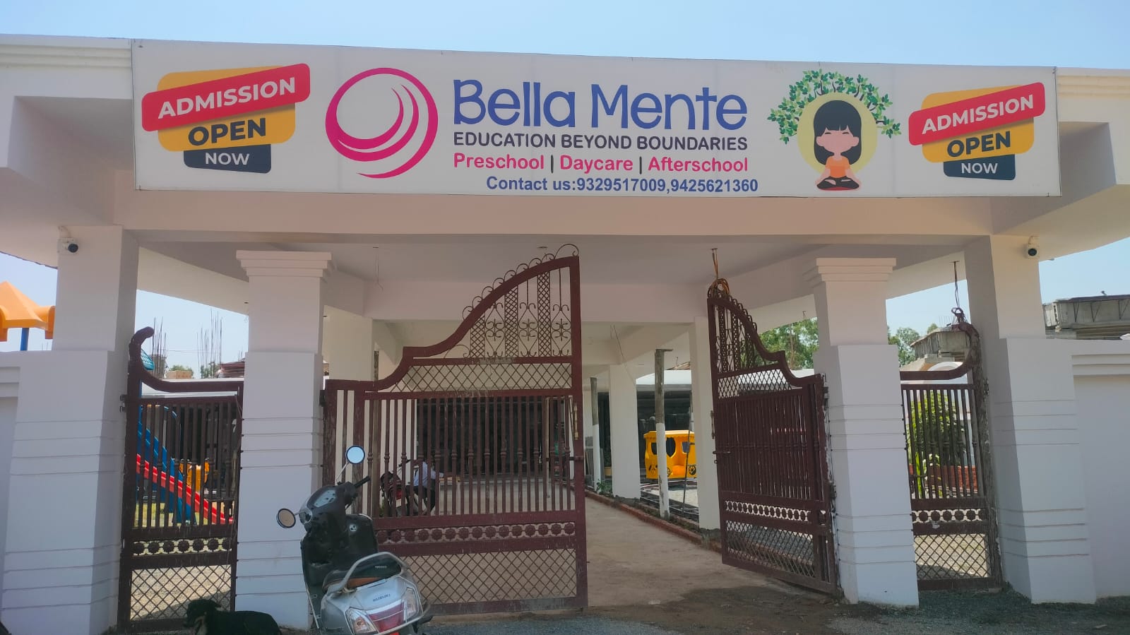 Savvy Mother Toddler School Entrance